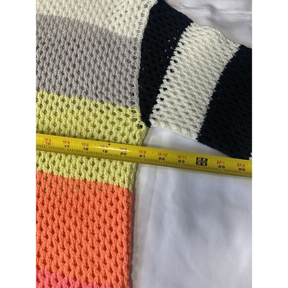 Lisa Todd Stripe Shock Sweater Multicolor Size L - Picture 5 of 8